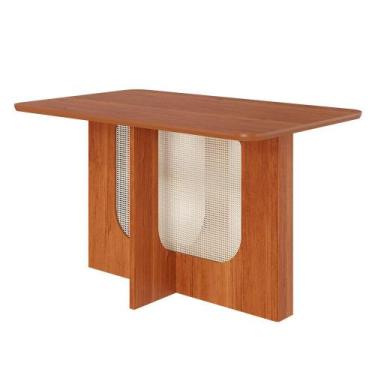 Imagem de Mesa de Jantar Pequena 1,30 Louise sem Vidro Cimol Cinamomo