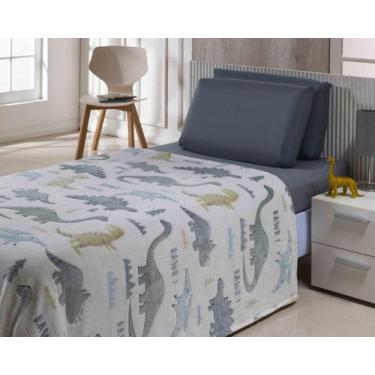 Imagem de Cobertor INFANTIL estampado BRILHA NO ESCURO manta flannel  - SAFIRA E