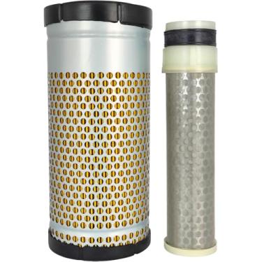 Imagem de EZROAD Kit de filtro de ar TC020-16320 T0270-93220 10400511200 para Kubota RTV1140CPX KX71-3 KX91-3 U35-4 KX033-4CA ZG327P ZP330P F36800P Compatível com Mahind. ra 1526 1536 3016 3316 Gear HST