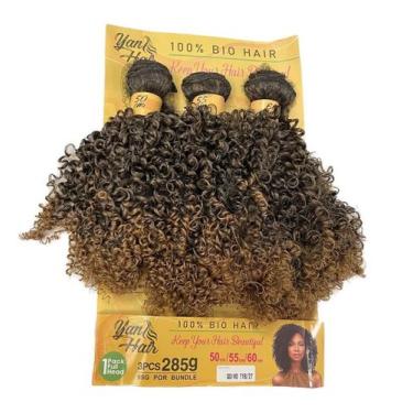 Imagem de Cabelo Govoi Bundles Bio Fibra Premiun Cacheado Curto - GM Hair, [1/27