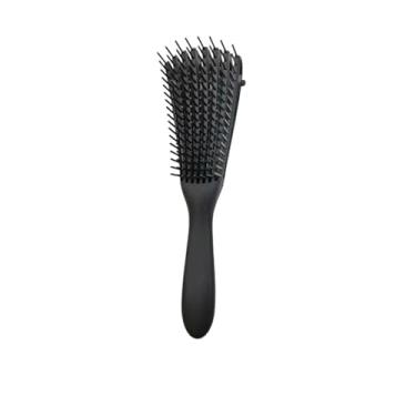 Imagem de 1pc escova de cabelo desembaraçante escova couro cabeludo massagem pente de cabelo feminino desembaraçador para estilo cacheado cabeleireiro salão cuidados ferramentas (01)