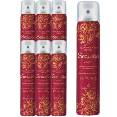 Imagem de Kit 7 Desodorante Intimo Feminino Sedução Atacado 100ml - Sofisticatto