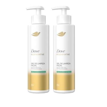 Imagem de Kit Dove Regenerative Gel de Limpeza Facial Efeito Matte & Antioleosidade Pele Oleosa e Acneica 300ml (2 Produtos)