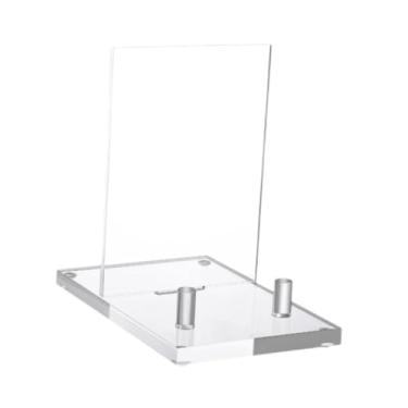 Imagem de Bothyi Plate Stands to Display Plate Suport de dupla face Picture holder exibir suporte para o livro de restaurantes de cozinha foto de cavalete