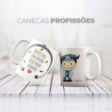 Imagem de Caneca Personalizada Profissão Medico