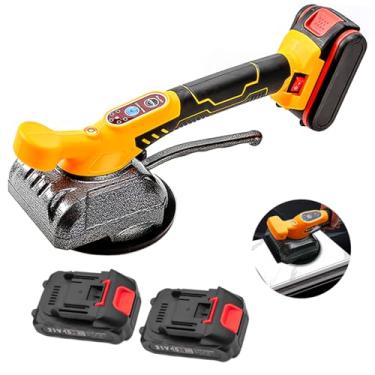 Imagem de Máquina de Assentar Piso Ventosa Vibratória Premium com 2 Baterias Trava de Sucção 5 Velocidades de Ajuste