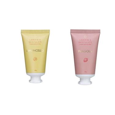 Imagem de Kit 2 Creme Para As Maos (limoncello e fragola) Lenvie