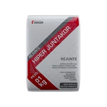 Imagem de Rejunte Hiper Juntakor Inkor Platina Saco 1kg