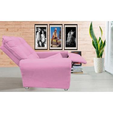 Imagem de Poltrona Reclinavel Sala De Estar Astra Amamentação - B Home Decor, Ro