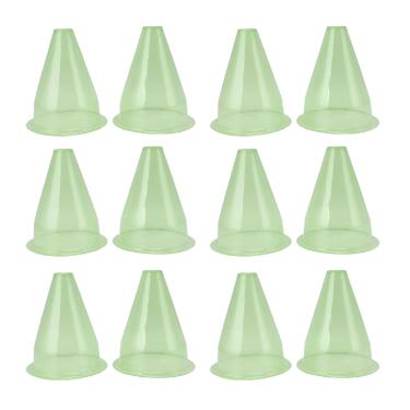 Imagem de Jardim Cloches Plástico Multifuncional Planta Cobre Protetores Dome Bell Transparente Jar Evitar Aves Geada para Jardinagem ao ar livre Material PET 12Pcs