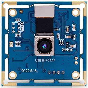 Imagem de Webcamera_USB 8 mp Autofocus USB Câmera 4K Lightburn para gravador a laser, mini PC, câmera para computador, laptop, AF USB, câmera de segurança IMX179, placa de webcam para Raspberry Pi Jetson Nano