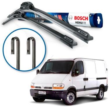 Imagem de Par Palheta Limpador Parabrisa Dianteiro Aerofit Bosch Master 2002 200