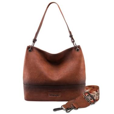 Imagem de Bolsa Hobo Montana West Wrangler em material vegano WG20-918ABR