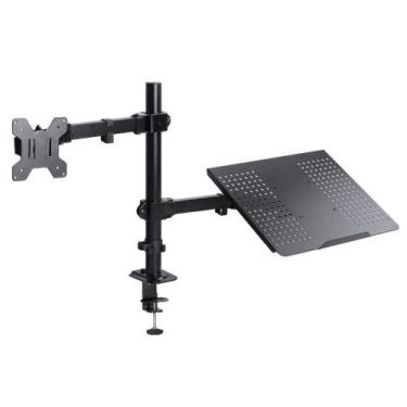 Imagem de Suporte para monitor e notebook com articulacao dupla - smn500 - Vinik
