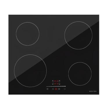 Imagem de HOMELIFE Fogão Cooktop Indução 4Bocas 60cm Preto, Vidro Cerâmico Chinês, Controle Deslizante - 220-240V