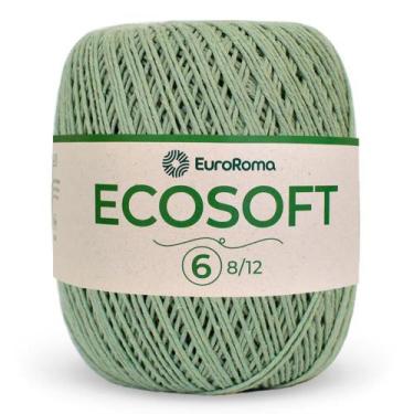 Imagem de Barbante Ecosoft EuroRoma nº06 422g, 809 ALECRIM