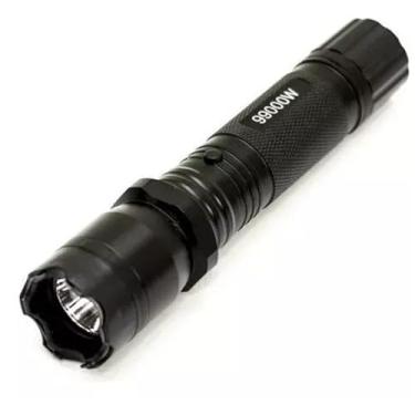 Imagem de Lanterna preta teaser Light Flashlight Recarregável USB Super Potente Zoom Longo Alcance para Trilhas Pesca Vigilante Acampamento Fazenda Caça