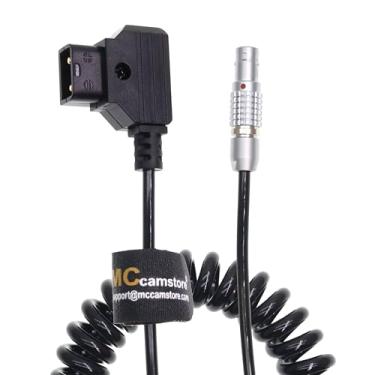 Imagem de Cabo de alimentação macho de 2 pinos para D-TAP Teradek Bond Blackmagic Pyxis Bond SmallHD Z Cam E2 ARRI RED DJI-Ronin TILTA Paralinx Preston Transvideo Offhollywood Switronix (reto de 2 pinos, cabo