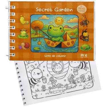 Imagem de Livro De Colorir Friends Together Tema Bichinhos Do Jardim Secreto Cap