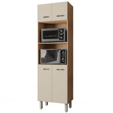 Imagem de Paneleiro Duplo Mara 4 Portas Savana Off White Moblis