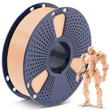 Imagem de Filamento de impressora 3D SUNLU PLA 1,75 mm 1 kg Spool Skin Beige