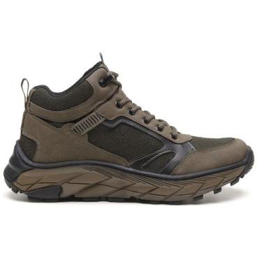 Imagem de Tênis Adventure Masculino Coturno Oliva Boots- West Line, 43, Cafe