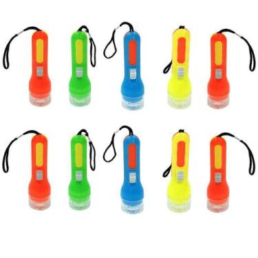 Imagem de Kit 10 Lanterninhas Colorida Lembrancinha De Festa Infantil - INTERPON