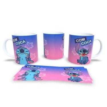 Imagem de Caneca Personalizada Stitch Com Café Sem Café (vários modelos) - loja 