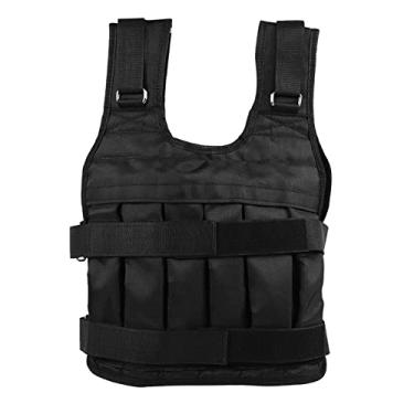 Imagem de Colete Ponderado de Pano Oxford Premium, Choque Confortável Absorvendo a Jaqueta de Treinamento de Exercícios Pesados ​​para Mulheres, Com 12 Bolsos, Capacidade de Peso Ajustável, Ajuste Seguro