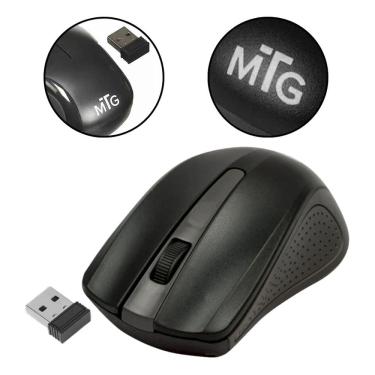 Imagem de Mouse Ergonômico MTG Targus W839 Sem Fio Preto Usb