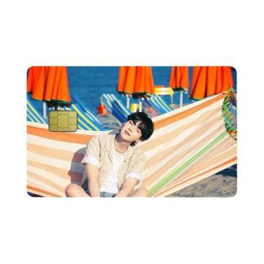 Imagem de B-bts Butter Boy Band PVC Cartão De Crédito Pele Removível Autoadesiva