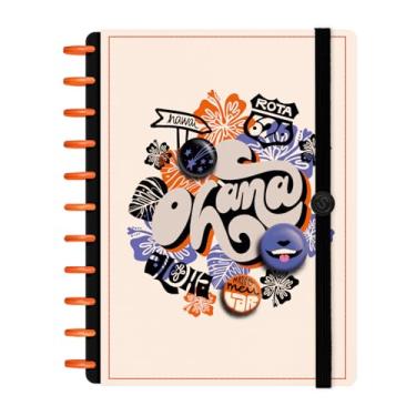 Imagem de Caderno de Disco Inteligente Iscool G+ Ohana Nude 140Fls