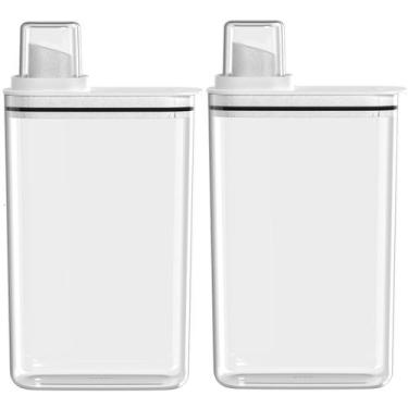 Imagem de Dispenser Organizador Lavanderia 2,3 e 1,5L amaciante sabão em pó - Ci