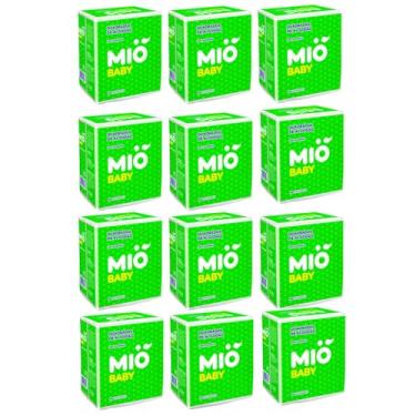 Imagem de Algodão Mió Baby Quadrado 50 Unidades | Kit com doze unidades