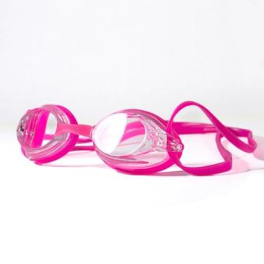 Imagem de Óculos De Natação Arena Drive 3 Silicone Confortável Antiembaçante Anti Fog Proteção Solar UV Narigueira Ajustável Treino Fitness Unissex Adulto Jovem Juvenil Profissional (Rosa)