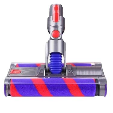 Imagem de KENVOR Cabeça de piso de escova dupla macia com faróis de LED para aspiradores de pó Dyson V7 V8 V10 V11 peças rotativas