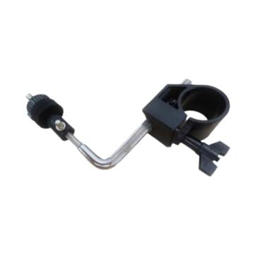 Imagem de Esquirla Grampo de suporte de bateria eletrônica Grampo de extensão de bateria Hardware de fixação fácil de instalar Suporte de montagem de instrumento para