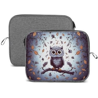 Imagem de Capa para laptop, impermeável, resistente a choques, bolsa protetora para notebook, leve, ramos de árvores, capa de transporte de viagem, compatível com laptop de 13 a 14 polegadas