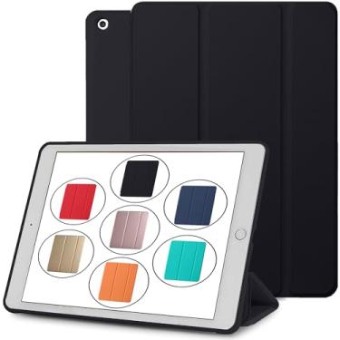 Imagem de DuraSafe Cases Capa traseira de TPU inteligente para iPad 6 5 Air 1 2 Gen 9,7 polegadas [iPad 6th 5th Air 1st 2nd ] A1893 A1822 A1566 MRJN2LL/A MR7G2LL/A MP2F2LL/A MP2G2LL/A Smart Auto Sleep/Wake com