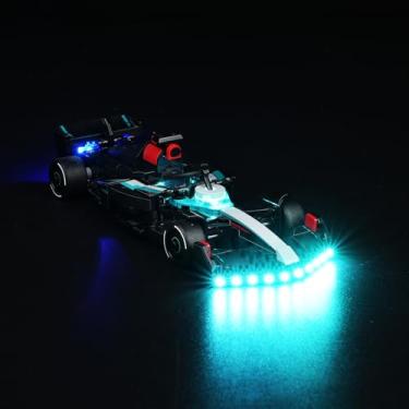 Imagem de Rorliny LED Light Kit for Lego Speed Champions Mercedes-AMG F1 W15 Race Car 77244, Gift Idea for Birthday - Creative Lighting Set, Lights Only, No Models