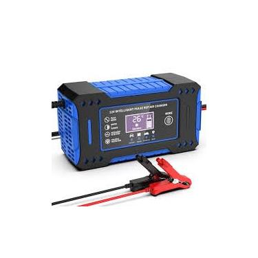 Imagem de Carregador de Bateria Inteligente de Bateria de Carro Automático para EFB (Azul Carregador)