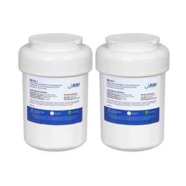 Imagem de Kit 2 Refil Filtro BBI FG-1 para Geladeira Refrigerador GE MWF