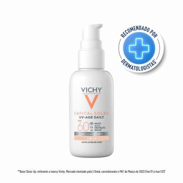 Imagem de Protetor Solar Vichy Capital Soleil Uv-Age Daily FPS 60 Cor 2.0 40g