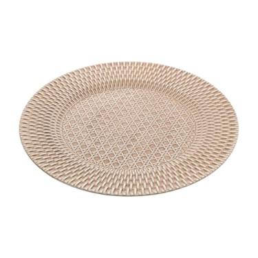 Imagem de Sousplat Plástico Jogo Americano 33cm Textura Luxo Premium (4)