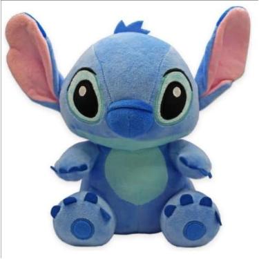 Imagem de Mega Big Fest Urso De Pelúcia Stitch 45 cm Fofinho Lilo E Stitch Azul 