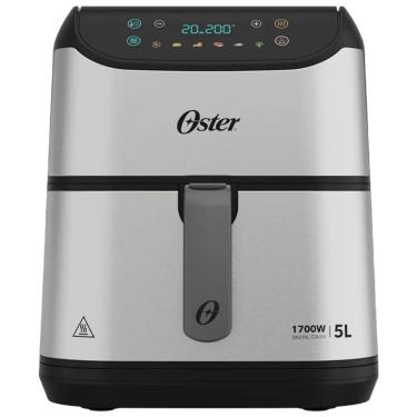 Imagem de Air Fryer Digital Oster OFRT930 5 Litros, Inox - 110 Volts