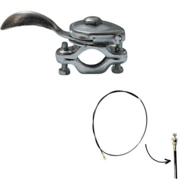 Imagem de Kit Cabo e Alavanca do Acelerador Microtrator Yanmar TC8 TC10 TC11 TC12 TC14 E SUPER