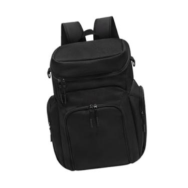 Imagem de YIJU Mochila de basquete, mochila portátil com bolso lateral e suporte para sapatos e bolas, bolsa esportiva para ginástica treinamento de vôlei para, Gg 37x20x54cm