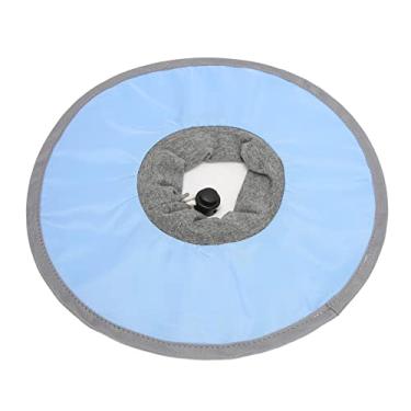 Imagem de lyrlody Colar de Recuperação de Gatos Anti -lambida Ajustável Com Material Premium, Cone de Poliéster Fácil de Limpar, Uso Flexível (L)