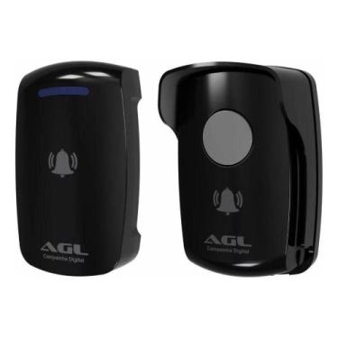 Imagem de Campainha Agl Sem Fio Digital com Toques e Alcance de 50M - 000012